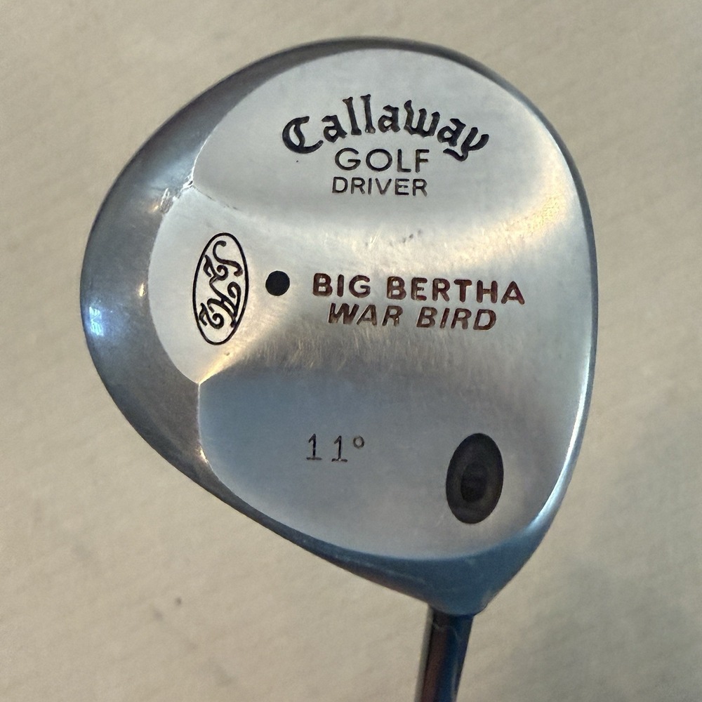 Callaway Big Bertha War Bird Driver 11° RCH 96 Regular Flex w Headcover